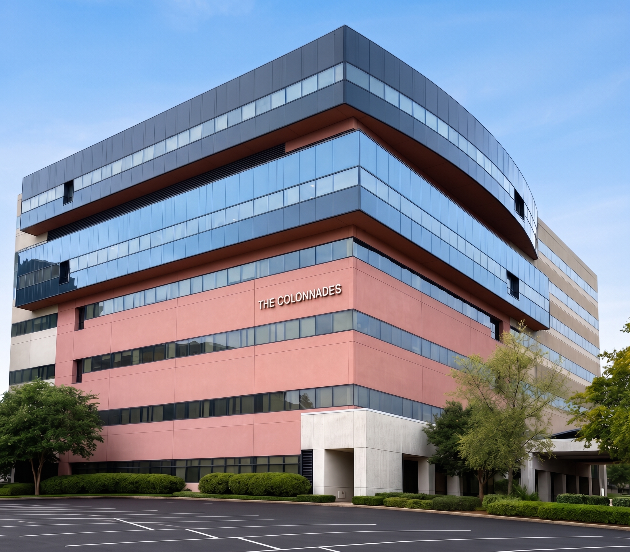 The exterior of the Surgical Clinic Associates office in Jackson, Mississippi